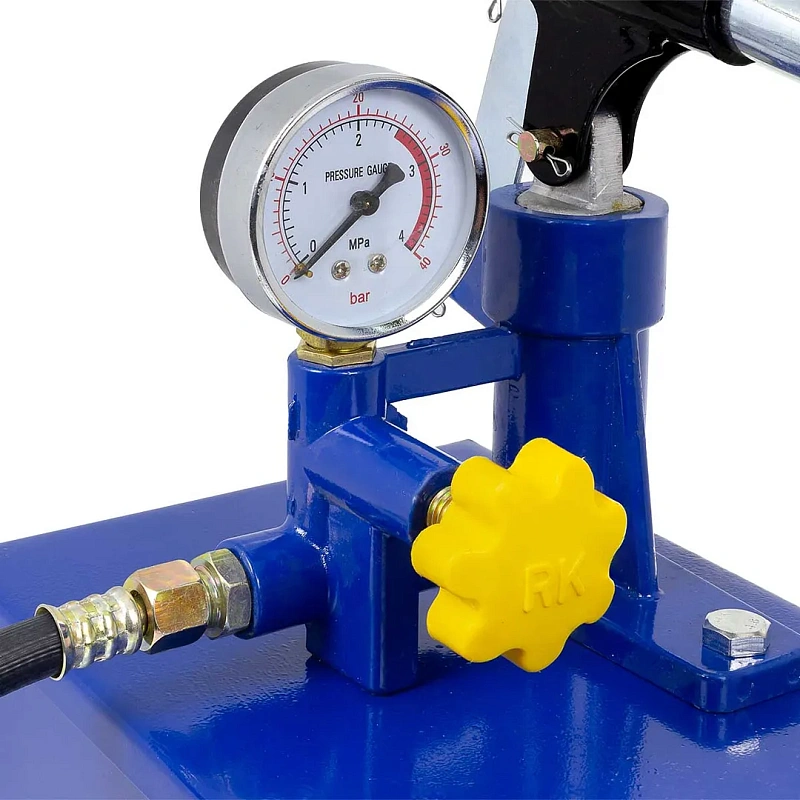 Насос ручной проверочный с манометром и шлангом 1 м Forsage F-HS-HP04