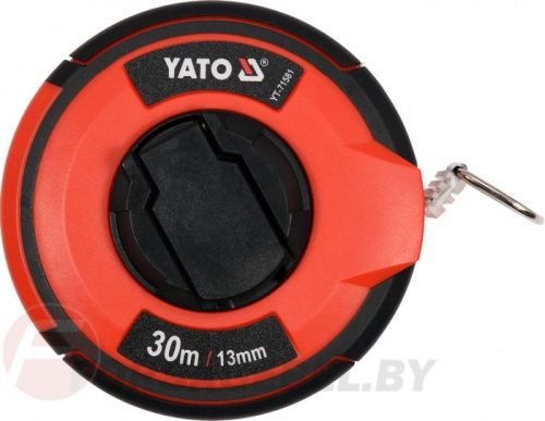 Мерная лента стальная 30 м.х13 мм. Yato YT-71581
