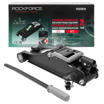 Домкрат подкатной гидравлический 2 т, 100-350 мм RockForce RF-TH22010