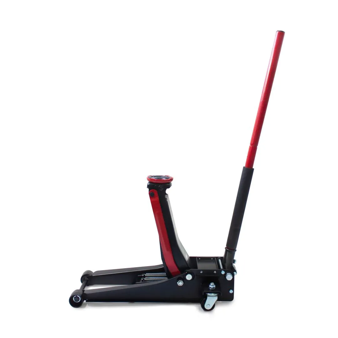 Домкрат подкатной гидравлический 3 т, 75-510 мм, низкопрофильный RockForce RF-T830018