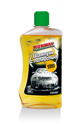 Шампунь с полиролью 500 мл RUNWAY RW5052