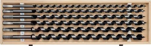 Набор сверл спиральных по дереву 10-20 мм L460 мм 6 шт. Yato YT-3299