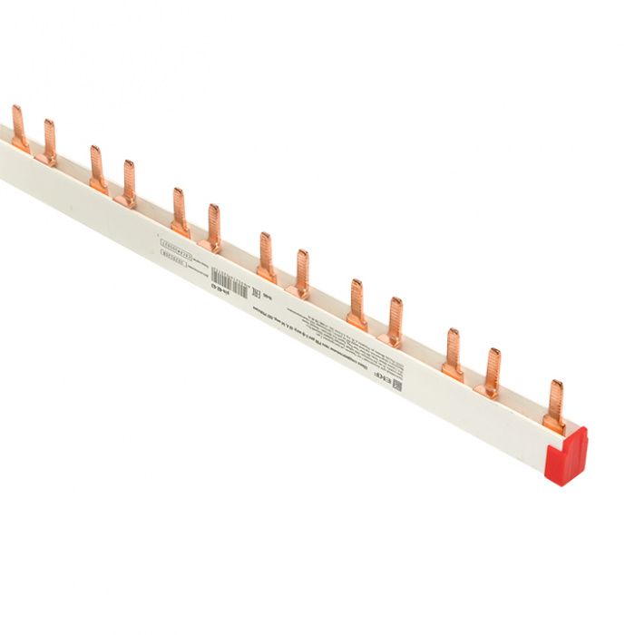 Шина соединительная типа PIN для 2-п нагр, 63А 54 мод, EKF PROxima pin-02-63