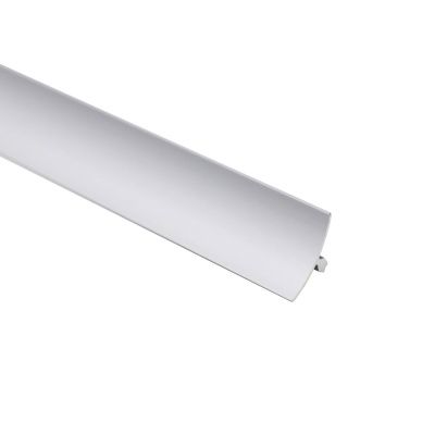 Плинтус алюминевый к столешнику AP 121A алюминий THERMOPLAST 37618