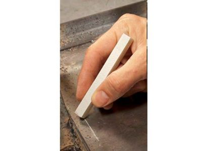 Камень разметочный для сварщика прямоугольный, стеатит, 100х10х10 мм MARKAL 44030100