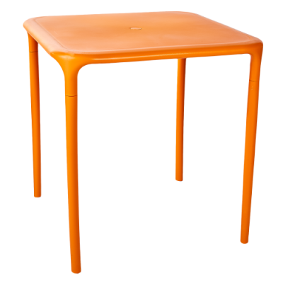 Стол квадратный "Альф" new, светло-оранжевый Алеана Мебель 100029СвОр