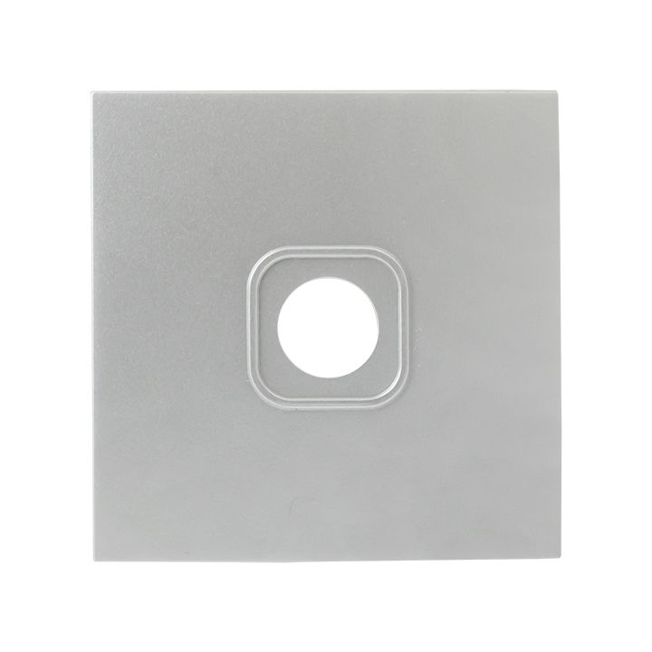 Валенсия лицевая панель розетки TV 1-местная 75Ом 5-862МГц сталь EKF PROxima ESA00-L-027-30