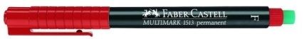 Маркер перманентный "Multimark" с ластиком, красный
