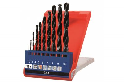 Набор сверел по металлу, 10 шт, KWB 49421340