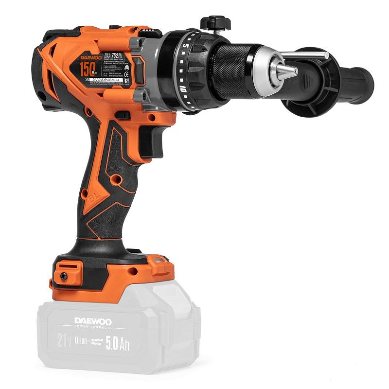 Дрель-шуруповерт ударная аккумуляторная DAA 7521Li Daewoo Power DAA 7521Li