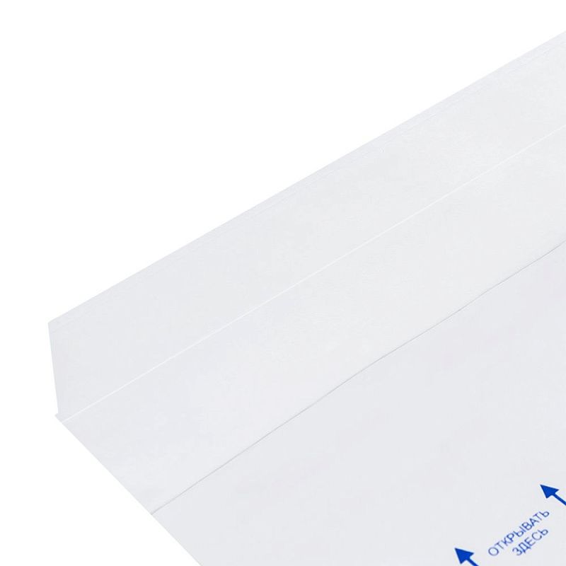 Конверт самоклеящийся с отрывной лентой, 1 шт, белый