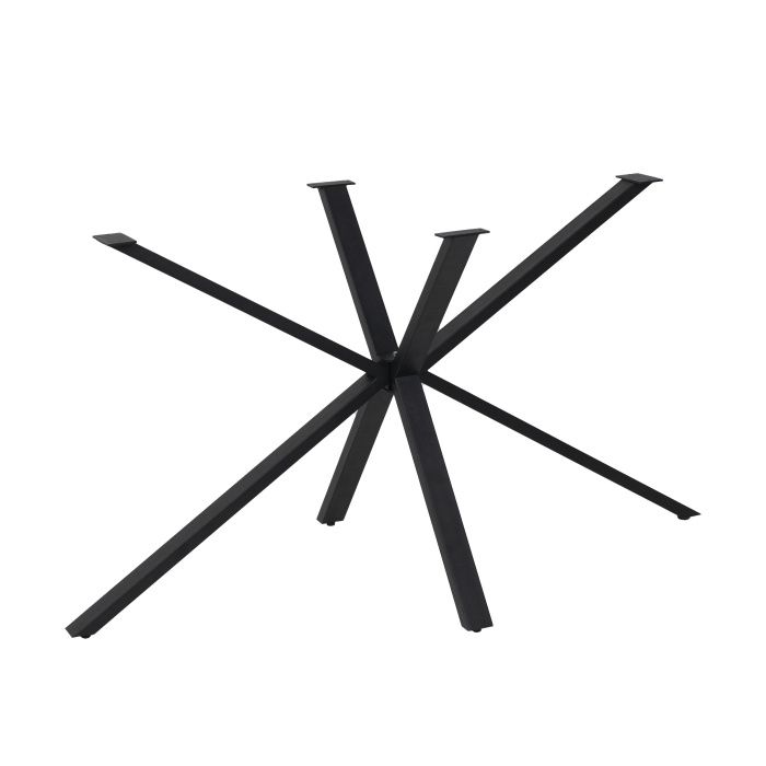 Подстолье VECTOR h714 под прямоугольную столешницу, черный муар AKS 123199