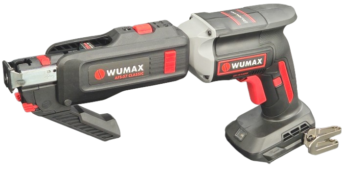 Шуруповерт аккумуляторный с системой подачи шурупов ATS 18 CLASSIC (без ЗУ и АКБ), WUMAX 5717409210