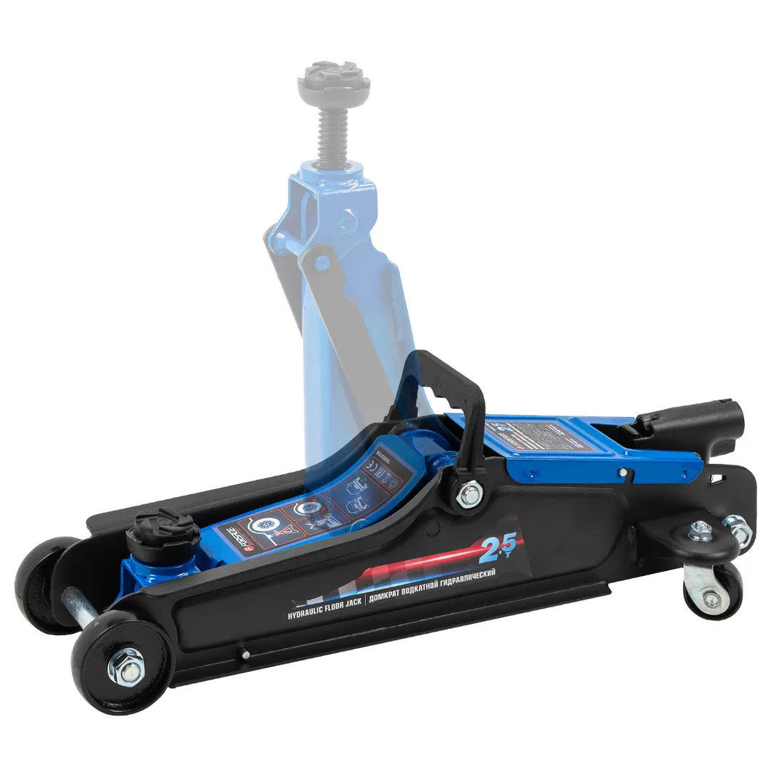 Домкрат подкатной гидравлический 2.5 т, 90-400 мм в кейсе Forsage F-T830031DS