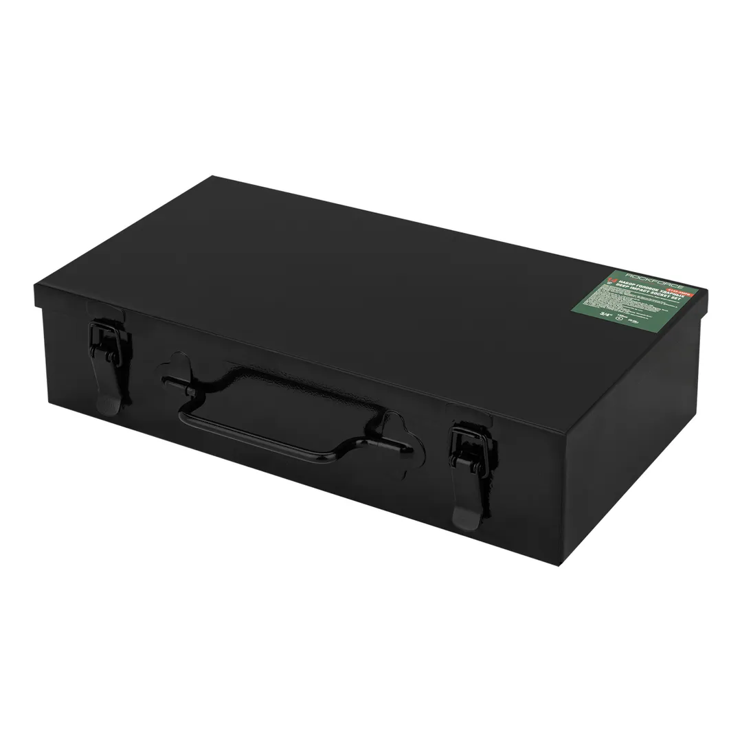 Набор головок ударных глубоких 3/4'' 14 пр 6-гр 17-65 мм в метал. кейсе RockForce RF-6142-5MPB