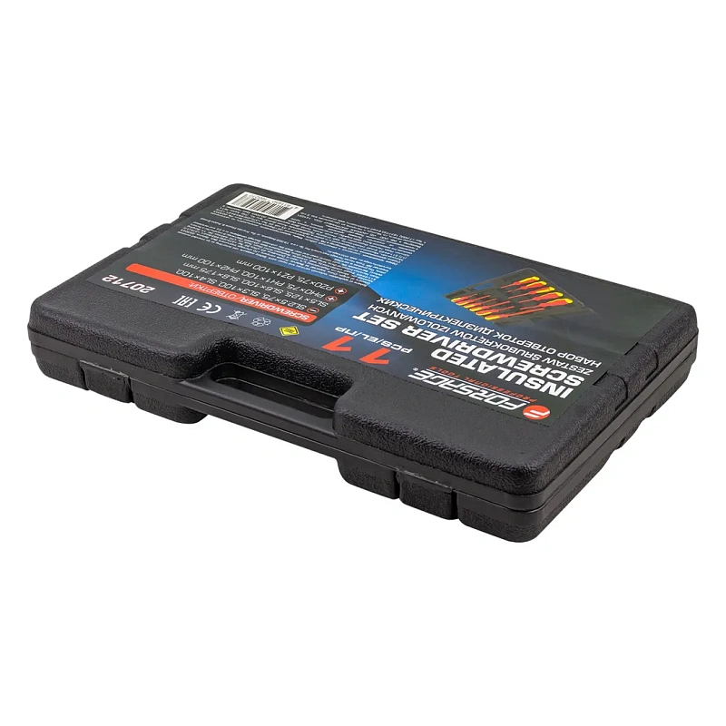 Набор диэлектрических отверток PH, PZ, SL 11 пр Forsage F-20712