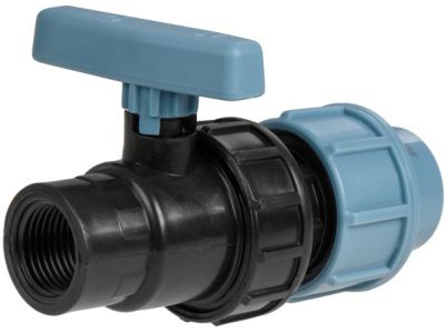 Кран шар. ПЭ 20 х 1/2" вн., AV Engineering AVE1332012F