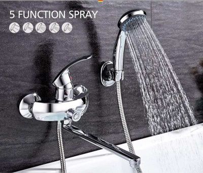 Смеситель для ванны, латунь, хром Ledeme L2221