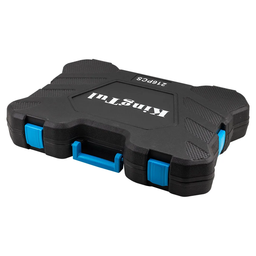 Набор инструментов 216 пр 1/4''&3/8''&1/2'' 6-гр KINGTUL KT-38841 EURO