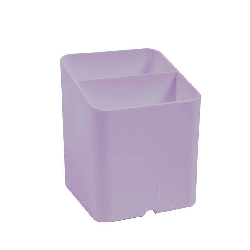 Подставка для канцелярских мелочей "Aquarel", 74x74x93 мм, лиловый