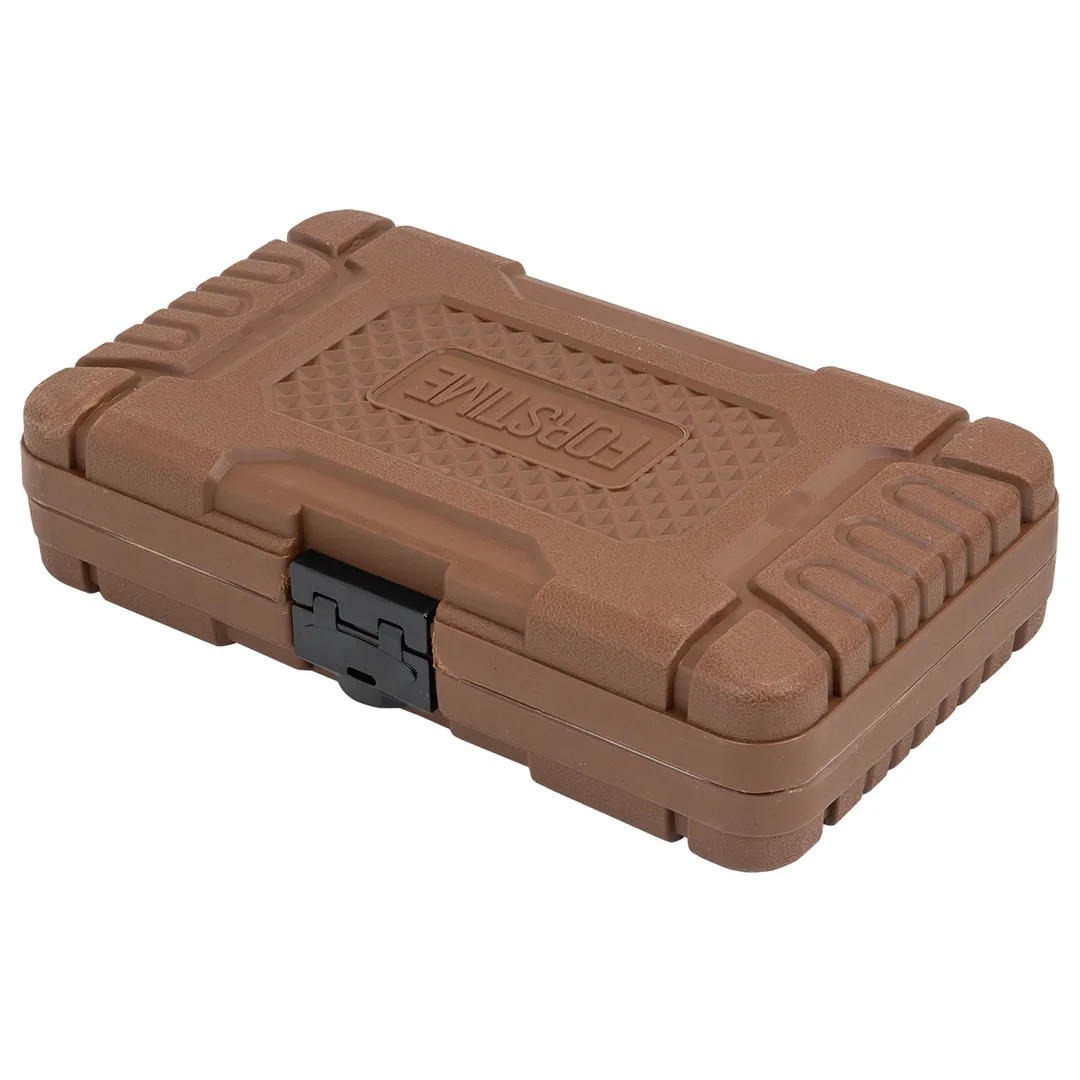 Набор головок 10-19 мм 20 пр., 1/2'' 6-гр. короткие 38 мм/глубокие 78 мм FORSTIME FT-4201-5K