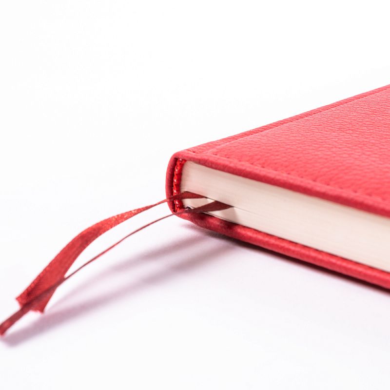 Ежедневник недатированный Acar "Nanda", A5, 272 страницы, красный