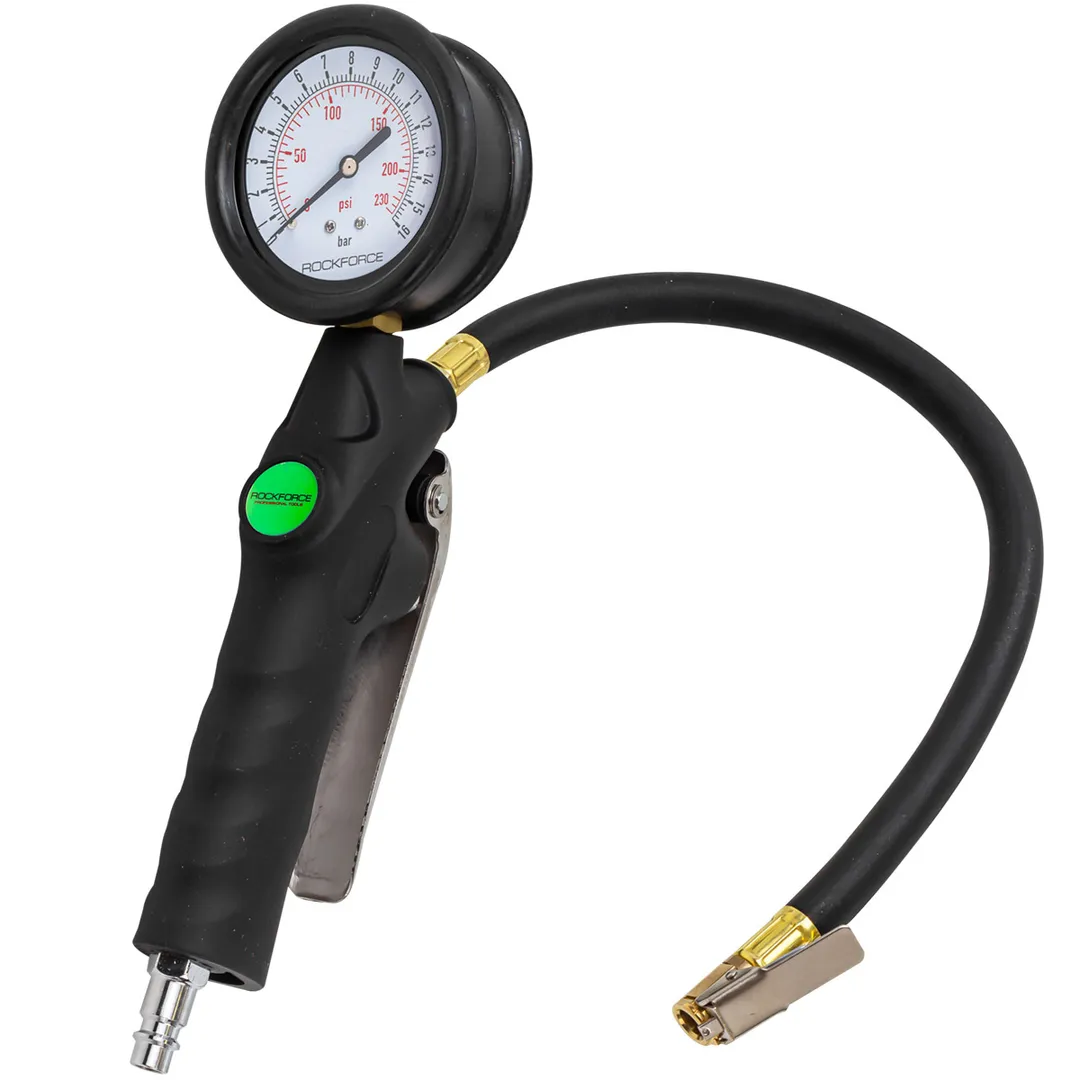 Пистолет для подкачки шин с манометром RockForce RF-23701