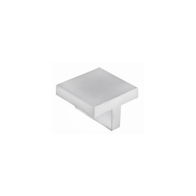 Ручка меб. кнопка мет. UZ40 32 мат. хром AKS 51834