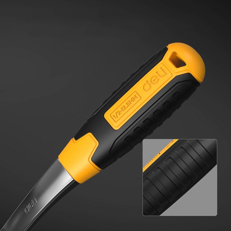 Трещотка 1/4", 150 мм, 72 зуба Deli RS EDL2324