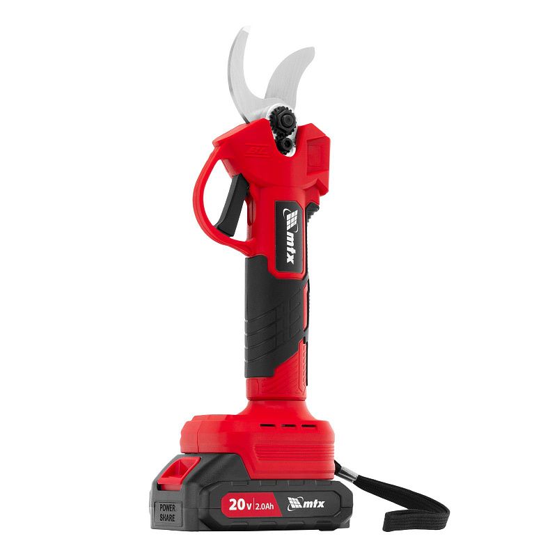 Секатор аккумуляторный, бесщет., BP-25, Li-Ion, 20 В MTX 59437