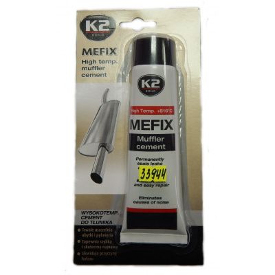 Цемент для ремонта глушителя 140гр K2 Mefix
