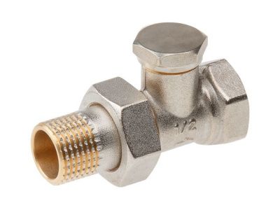 Кран вентильный для радиатора 1/2'' прямой AV Engineering AVE296012