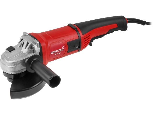 Одноручная углошлифмашина AG 1512-1 в кор. 1200 Вт, 10 000 об/мин WORTEX LX 1333548