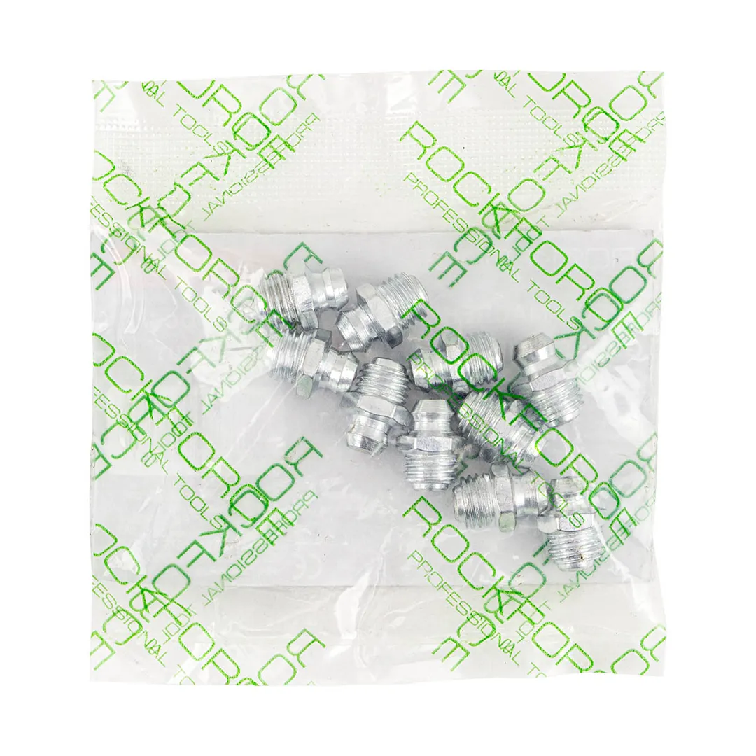 Пресс-масленка 8 мм, комплект 10 шт RockForce RF-GN-01-8MM