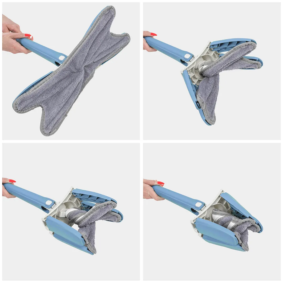 Швабра Х-образная с функцией отжима WMC TOOLS WMC-22(blue)