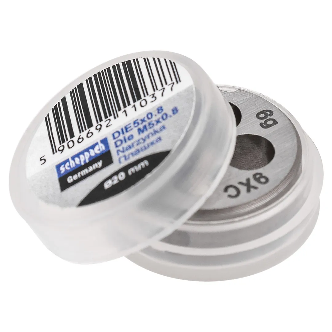 Плашка M5x0,8/Ф20 Scheppach Sch-DIE5x0.8