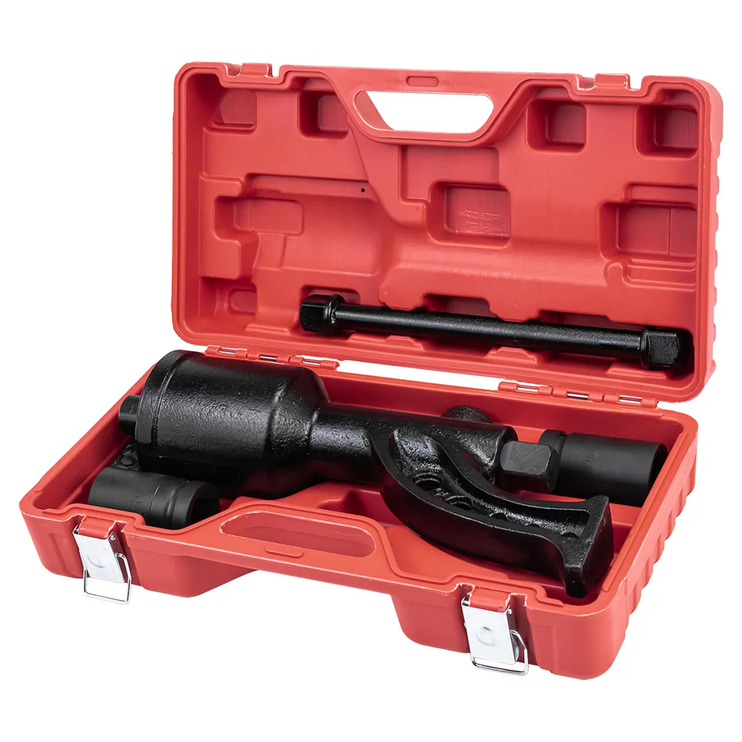 Гайковерт ручной с редуктором 1" 7800Hm, головки 32, 33 мм ForceKraft FK-34114103