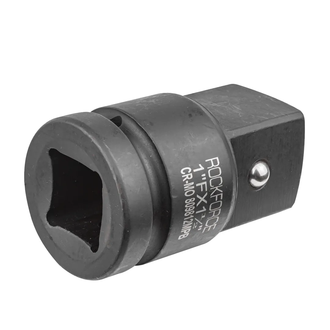 Ударный адаптер для головок 1''(F)х1-1/2''(M) RockForce RF-809812MPB