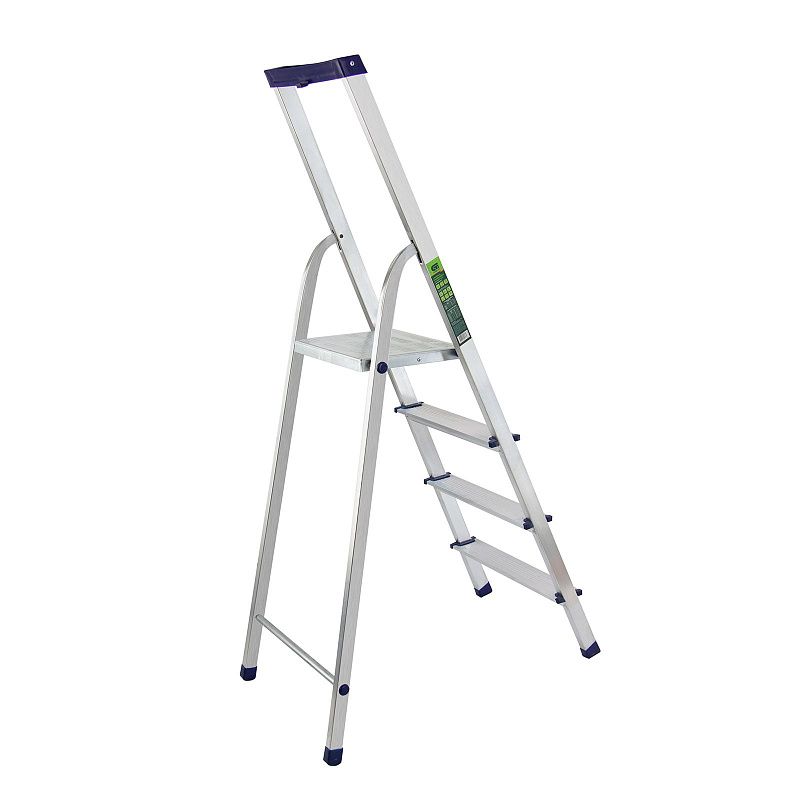 Стремянка алюминиевая с органайзером "Универсал", 4 ступени, Сибртех 97894