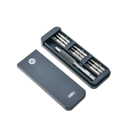 Набор прецизионных отверток Deli YS EDL241010J, 10 шт., кейс