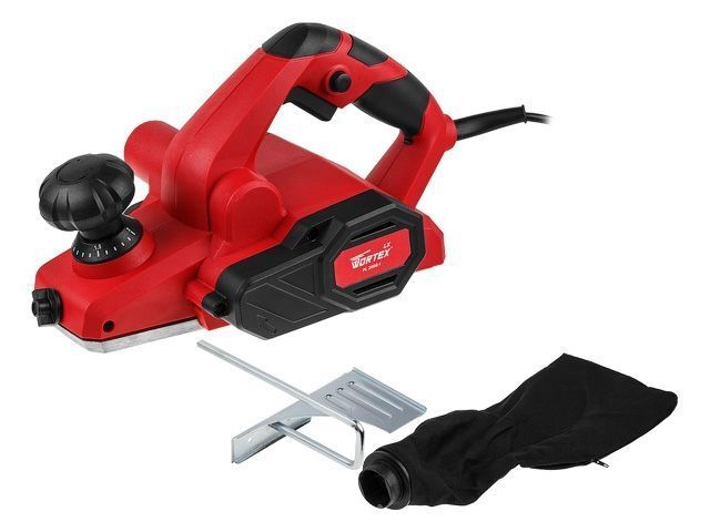 Рубанок электрический LX PL 2006-1 в кор., 650 Вт, шир. до 82 мм, глуб. до 2.0 мм WORTEX LX 0329088