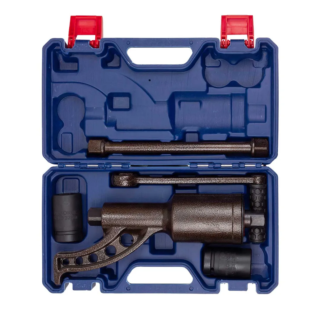 Гайковерт ручной с редуктором 1'', головки 32, 33 мм, L310 мм, передаточное число 1:68, 6200 Н/м YATAFORCE YF-3411389 HS