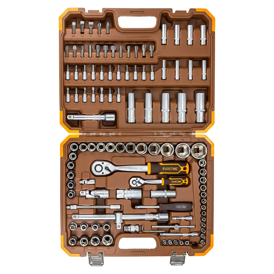 Набор инструментов 109 пр. 1/4''&1/2'' 6-гр FORSTIME FT-41092-5