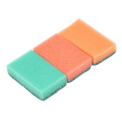 Губки для посуды Mini, 79 x 49 x 23 мм, 3шт, Elfe 92349