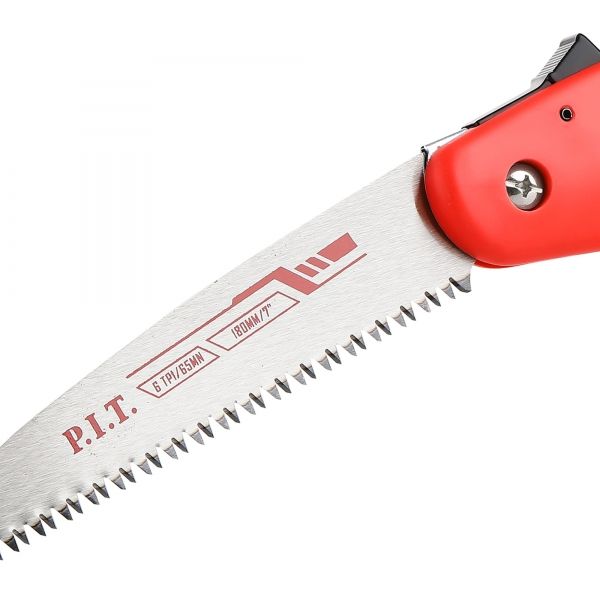 Ножовка по дереву садовая складная CONTROL HFSW01-0180, 180мм, 7 TPI, 212г, сталь 65Mn PIT HFSW01-0180