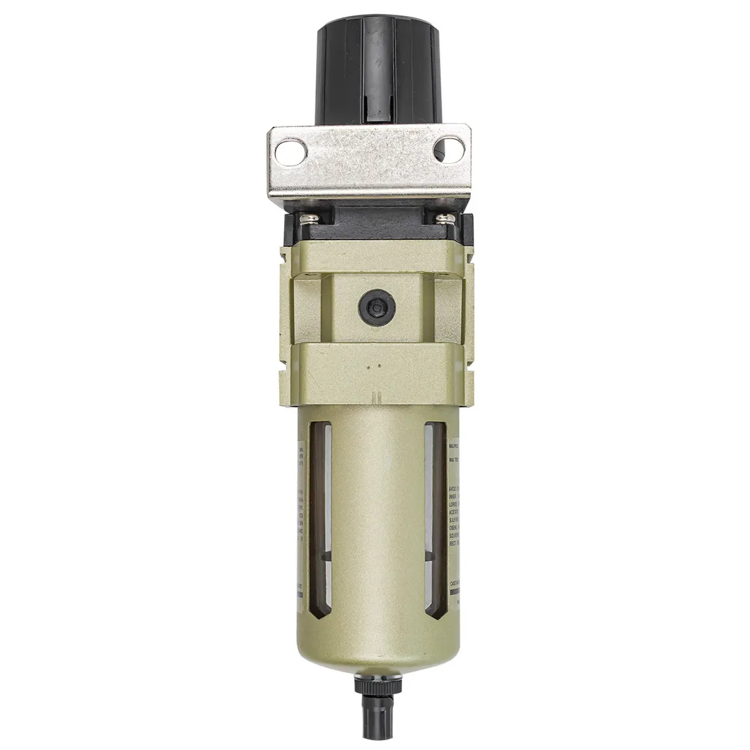 Фильтр-регулятор с индикатором давления для пневмосистем 1/2'', 10Мк, 4000 л/мин, 0-10bar, раб. температура 5°-60° Forsage F-AW4000-04