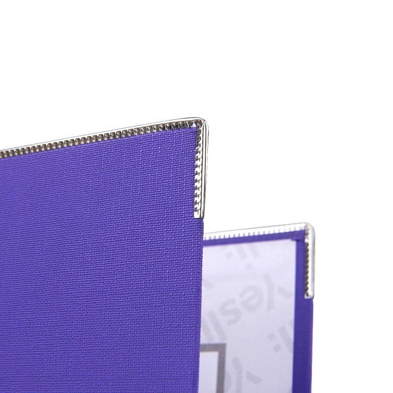 Папка-регистратор "Yesli:", А4, 75 мм, ПВХ Эко, фиолетовый