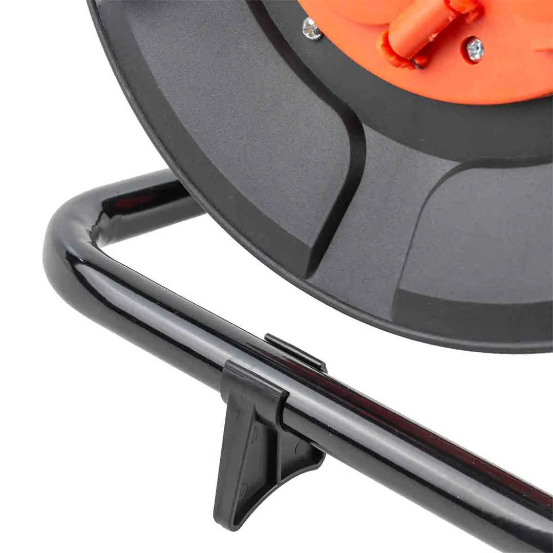 Удлинитель на катушке с розетками 30 м, 220В Forsage F-1004-30