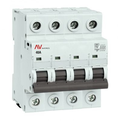 Выключатель нагрузки AVN 4P 40A EKF AVERES avn-4-40-av