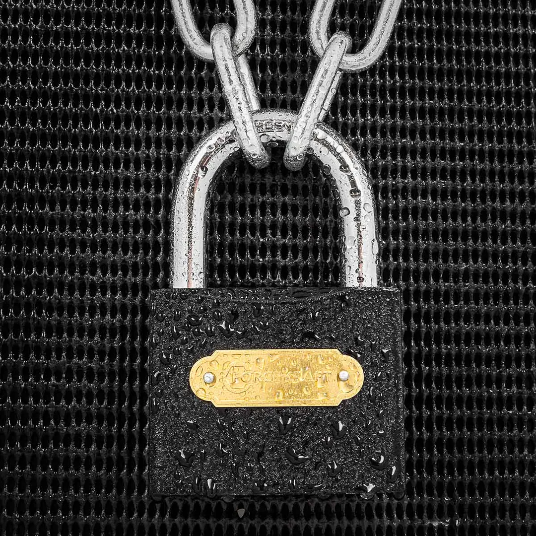 Замок навесной ForceKraft FK-W-Black(FB)75